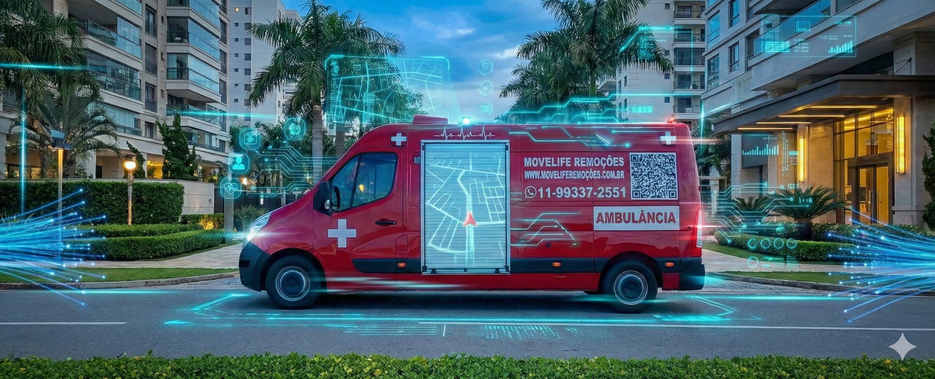 Movelife - Ambulância com tecnologia avançada
